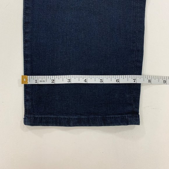 Social Standard Women's Pants 8 Slim Straight Stretch Denim Jeans Nighthawk Blue - Picture 9 of 10